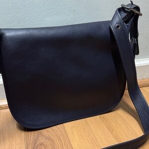 Limited Edition Coach Saddle Bag 75th Anniversary Glovetanned leather